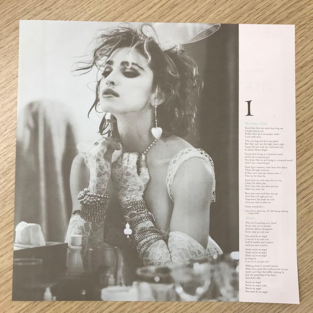 ☆激レア♪初回プレス限定盤☆】マドンナ ライク・ア・バージン LP