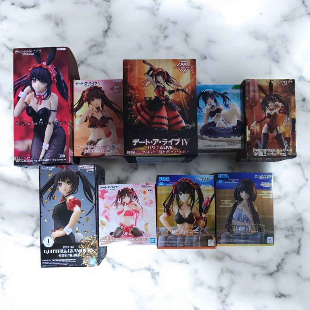 新品未開封9点 デアラ 時崎狂三 フィギュア バニー amp - メルカリ