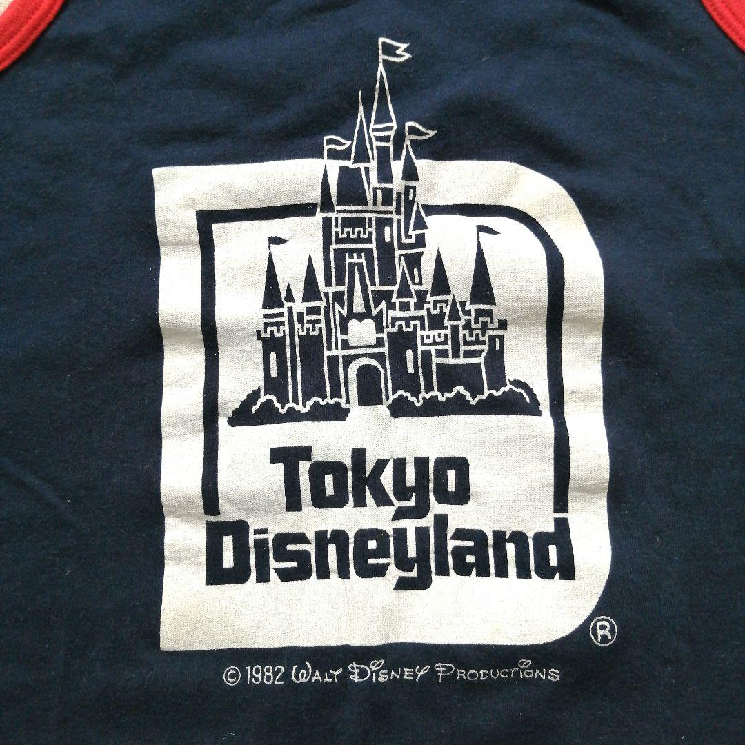 希少☆80s 初期 東京ディズニーランド タンクトップ 130サイズ