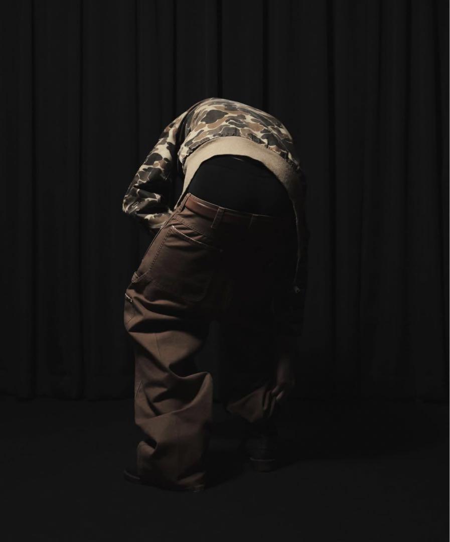 パンツ DICKIES FUTURE ARCHIVE W-KNEE WK brown S