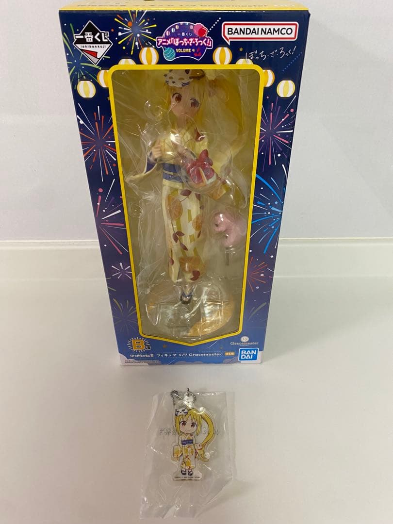 一番くじ　ぼっちざろっく　Ｂ賞　伊地知虹夏　フィギュア　アクリルチャーム