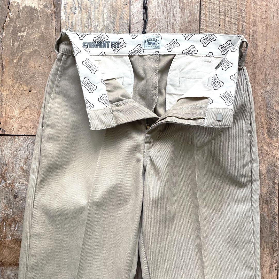 【極美品】STANDARD CALIFORNIA トラウザーズ パンツ チノパン