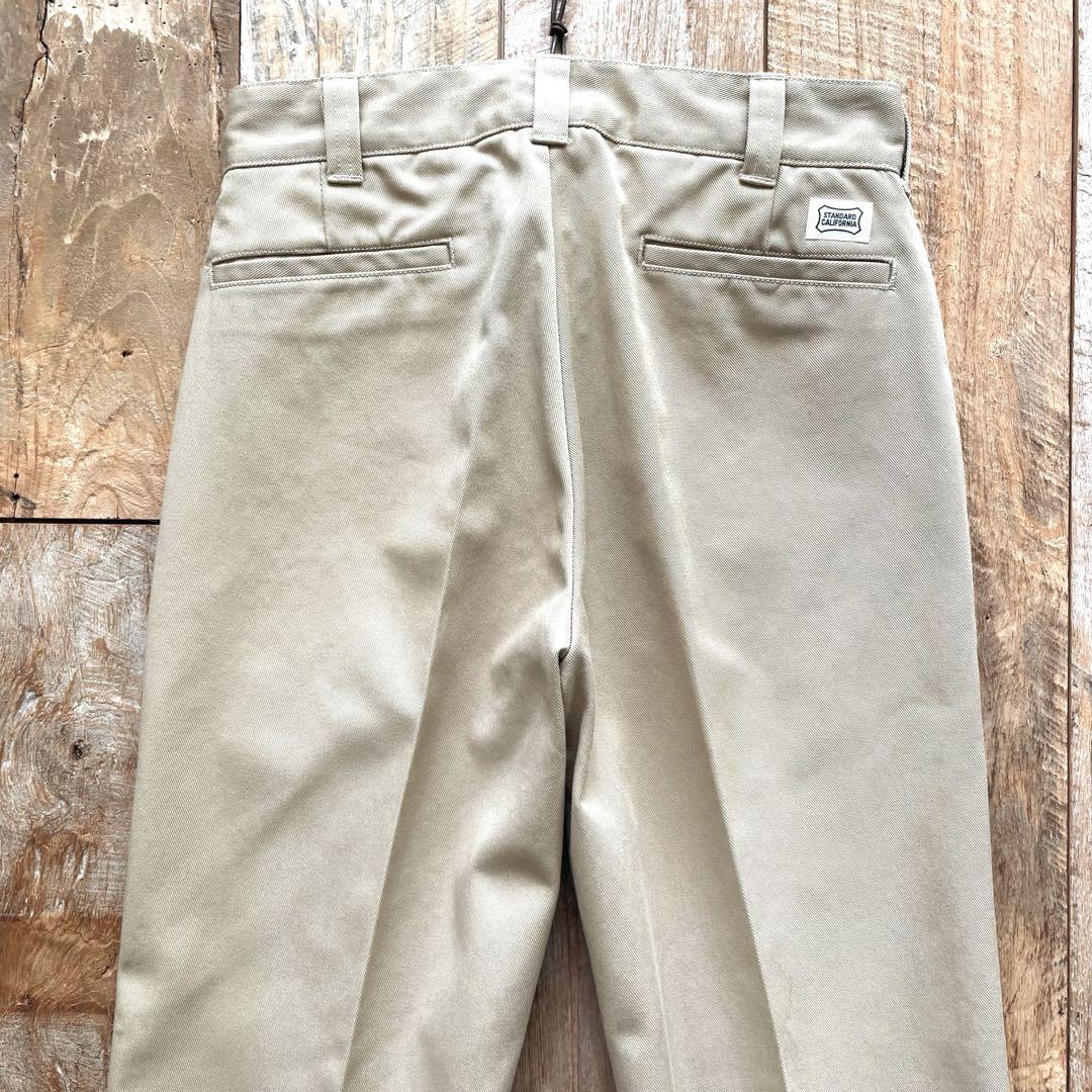 【極美品】STANDARD CALIFORNIA トラウザーズ パンツ チノパン