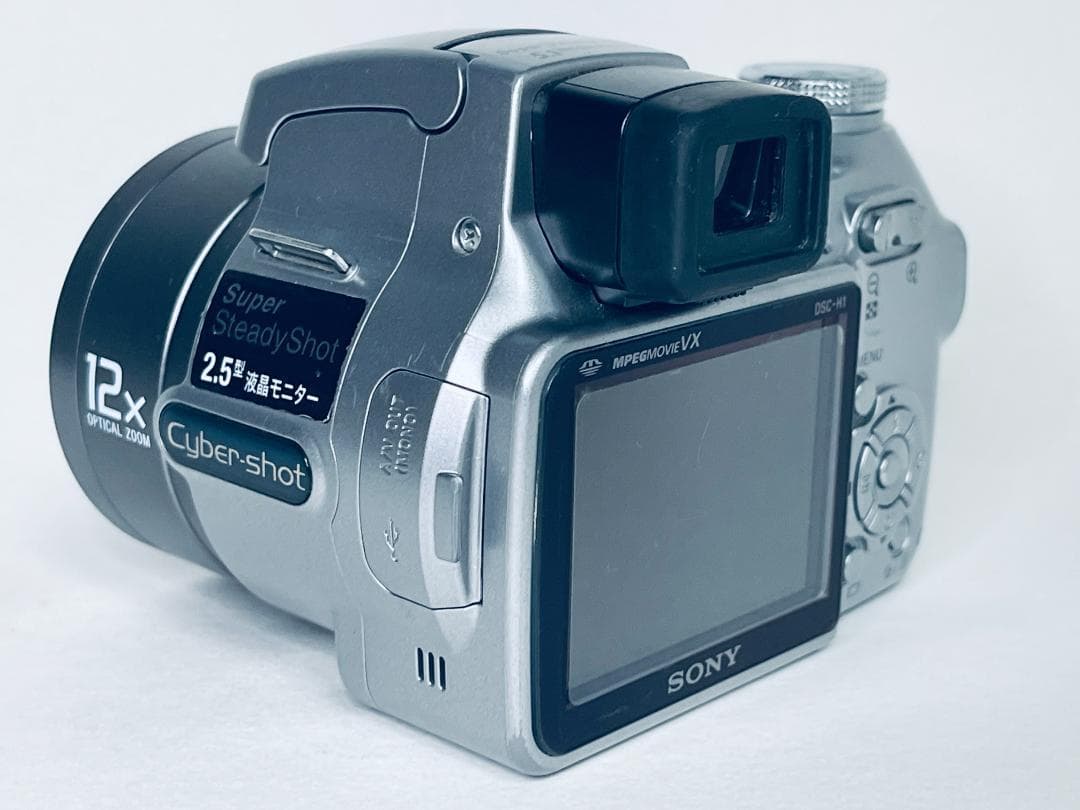 【完動品】SONY ソニー Cyber-shot DSC-H1 デジタル一眼