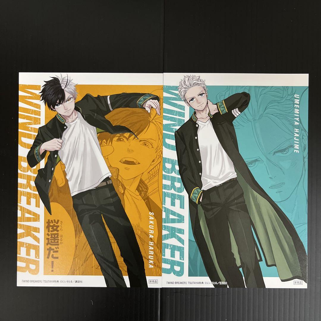 【既刊全巻初版帯付き/全巻特典付き】　WIND BREAKER 17巻
