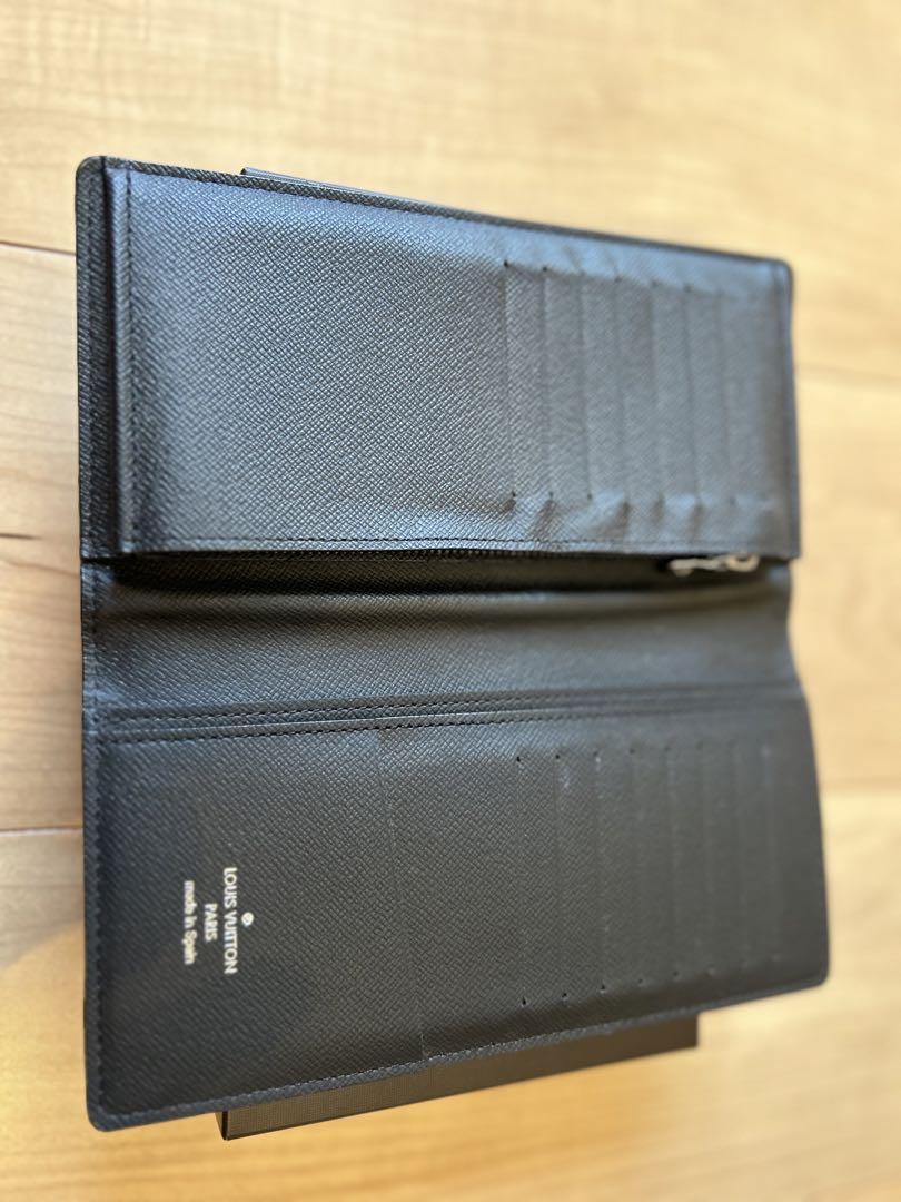 LOUIS VUITTON モノグラム 長財布 ダークグレー 専用ケース付き