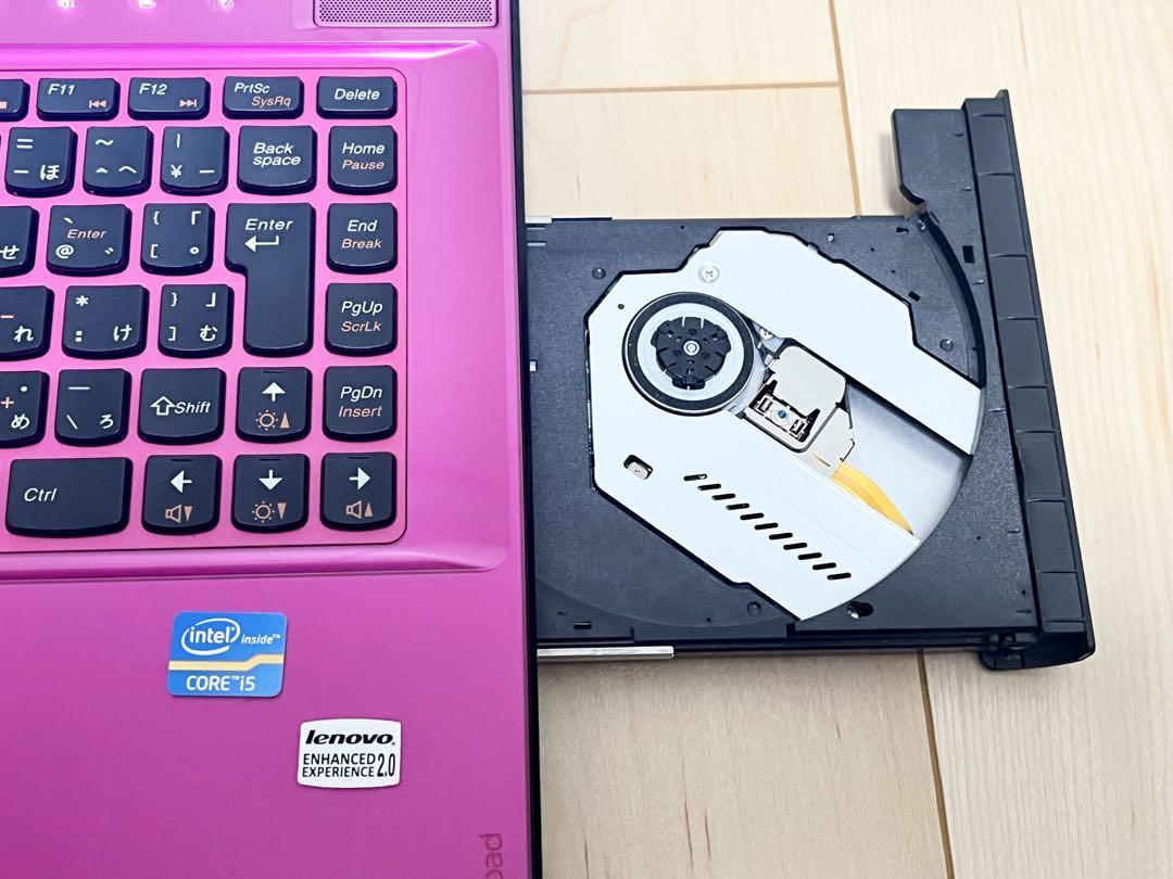 レノボ ノーPC ピンク Corei5 8GB SSD Office 生成AI