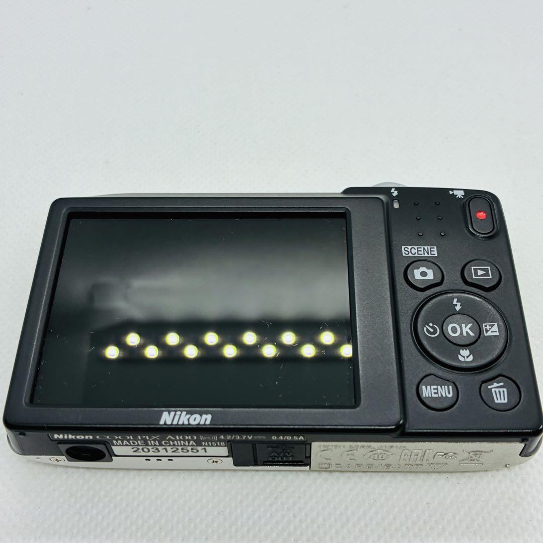 【美品】Nikon COOLPIX A100 オールドデジカメ　動作確認済み