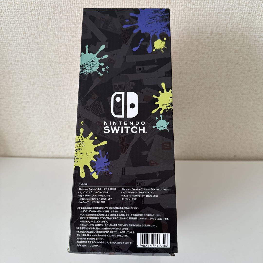 任天堂Switch 有機モデル　スプラトゥーン3  エディション本体