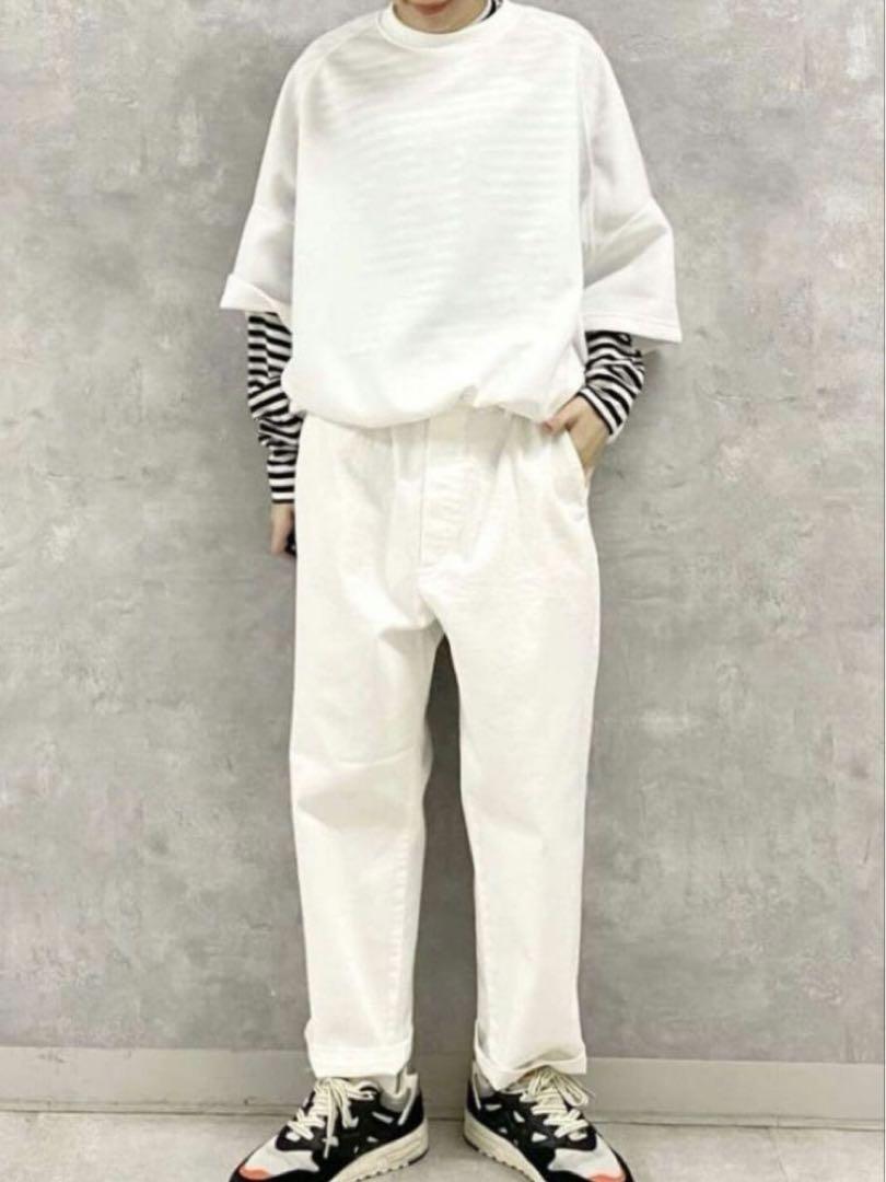 journal standard luxe 9OZストレッチデニムサルエルパンツパンツ