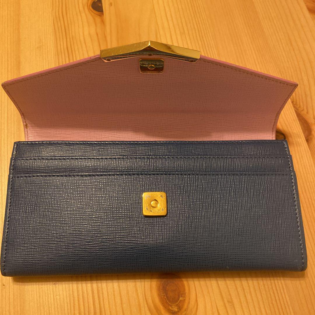 好評HOT お値下げ FENDI トゥージュール バイカラー 長財布 bm4p1-m42802654411 品質保証お得