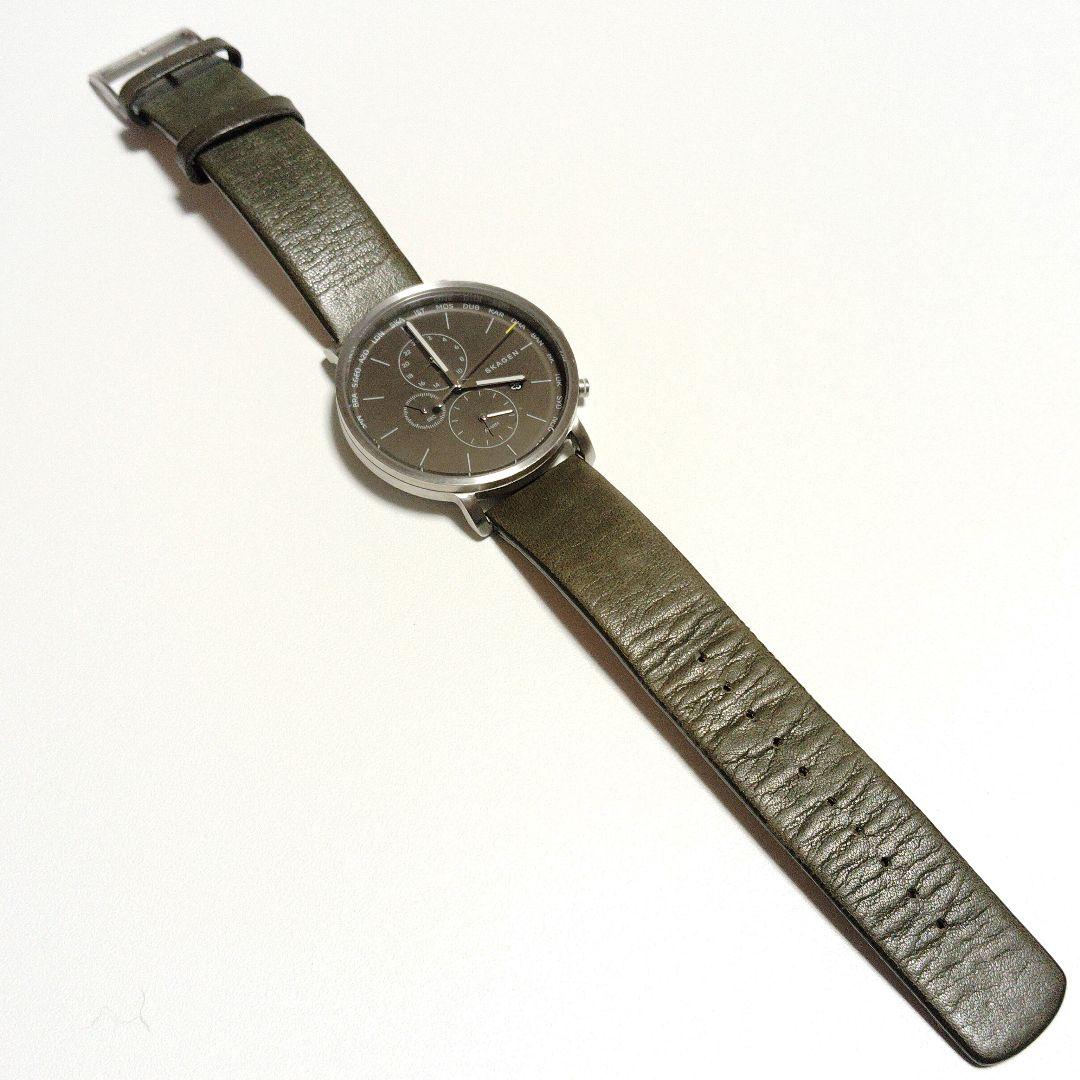 【美品✨️】SKAGEN HAGEN WORLD TIME ハーゲン クオーツ