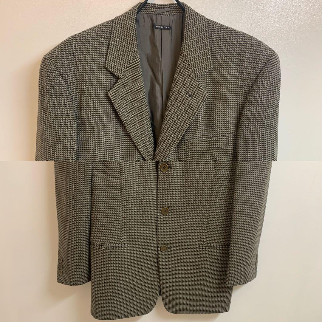 GIORGIO ARMANI VINTAGE イタリア製 ウールジャケット 46