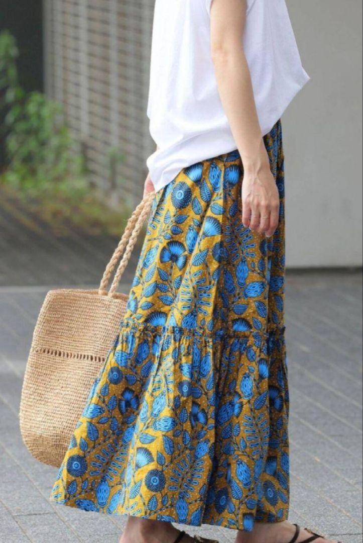 ◆新品◆　ジャーナルスタンダード　アフリカン　フラワープリント　スカート