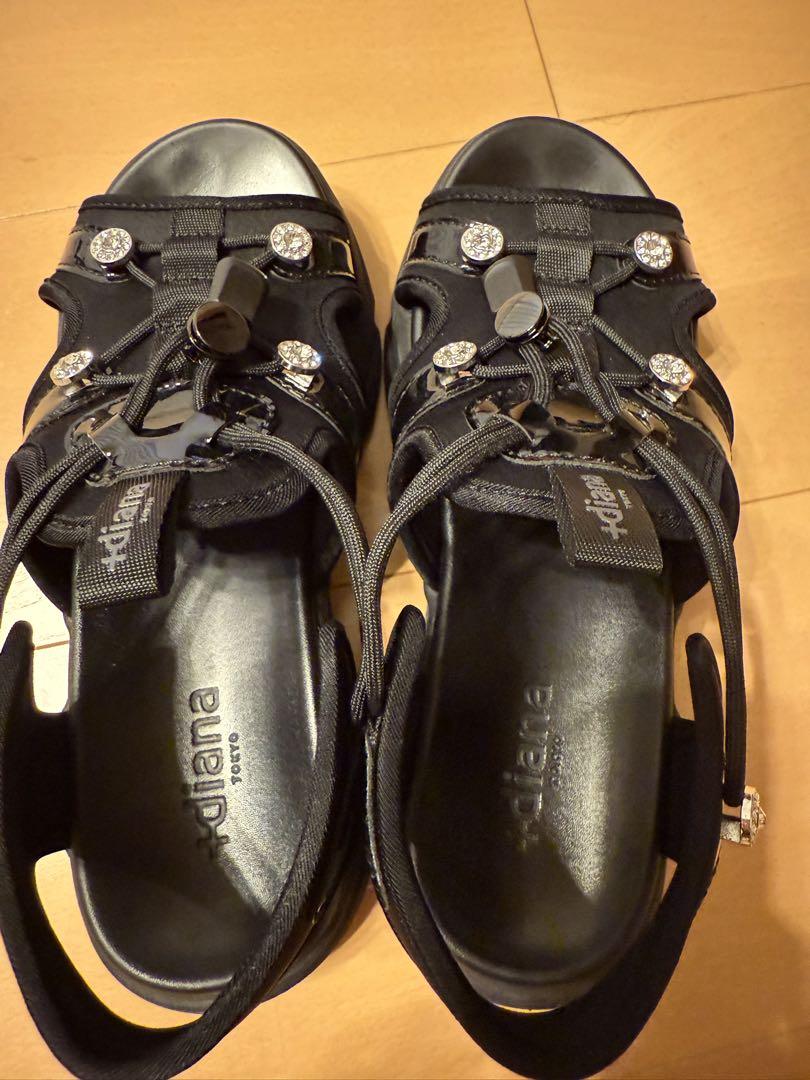 プラスダイアナ　スポーツサンダル　23センチ　美品