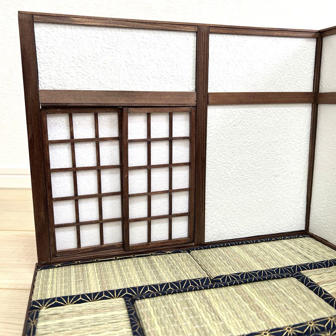 和室6畳　ドールハウス　ミニチュア
