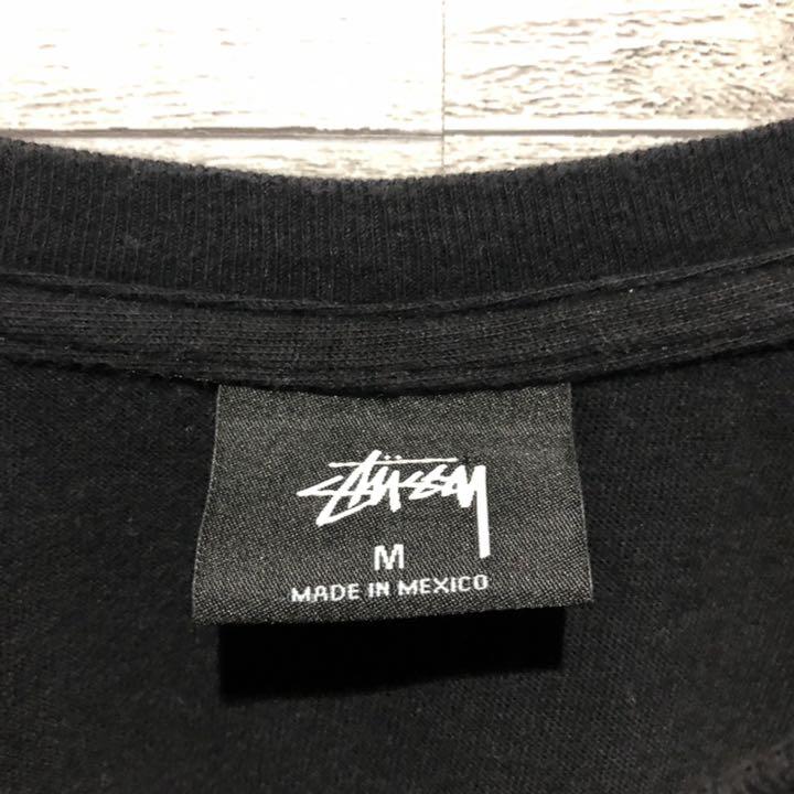 さった ステューシー☆センターロゴ シャドーマン 定番人気カラー半袖Tシャツ QgVm1-m42805141551 らくらくメ