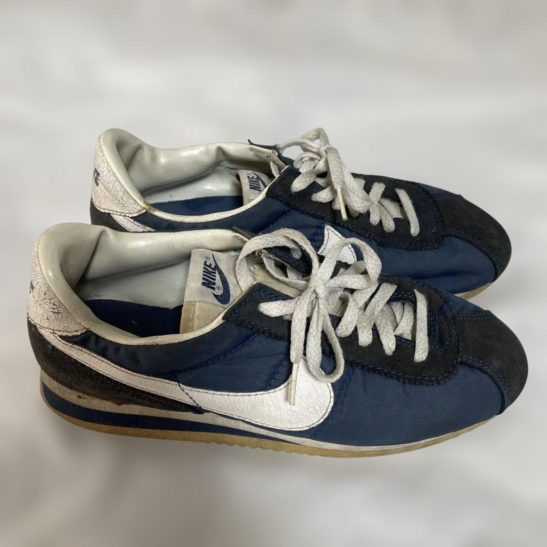ナイキ　コルテッツ　ナイロン　26cm ネイビー　90年