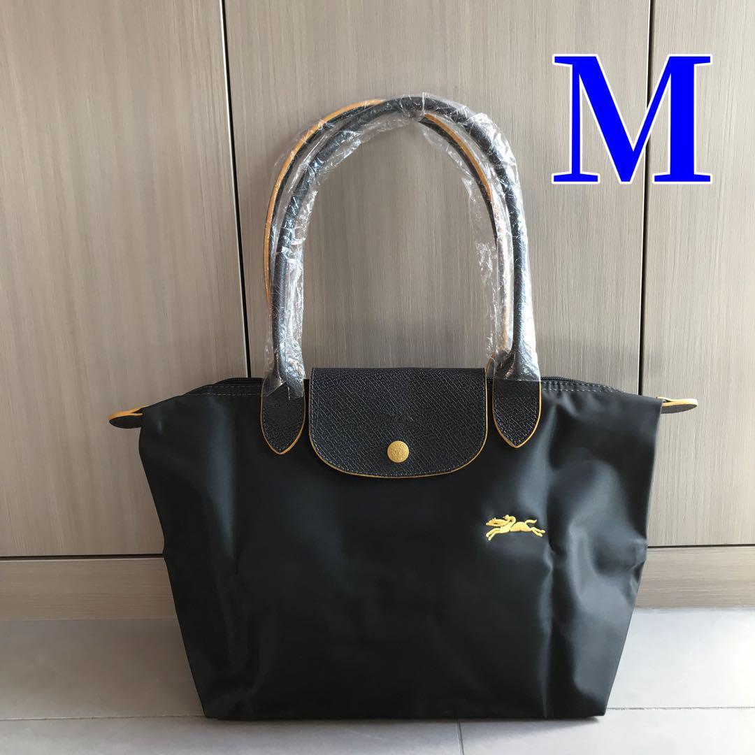 新品 LONGCHAMP ル プリアージュハンドバッグ ブラック M