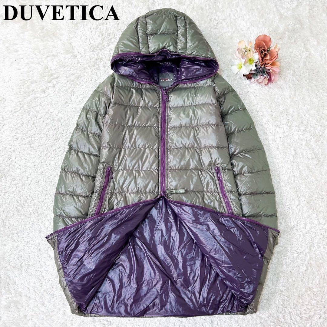 DUVETICA デュベティカ ダウンコート サイズ42 M フード カーキ