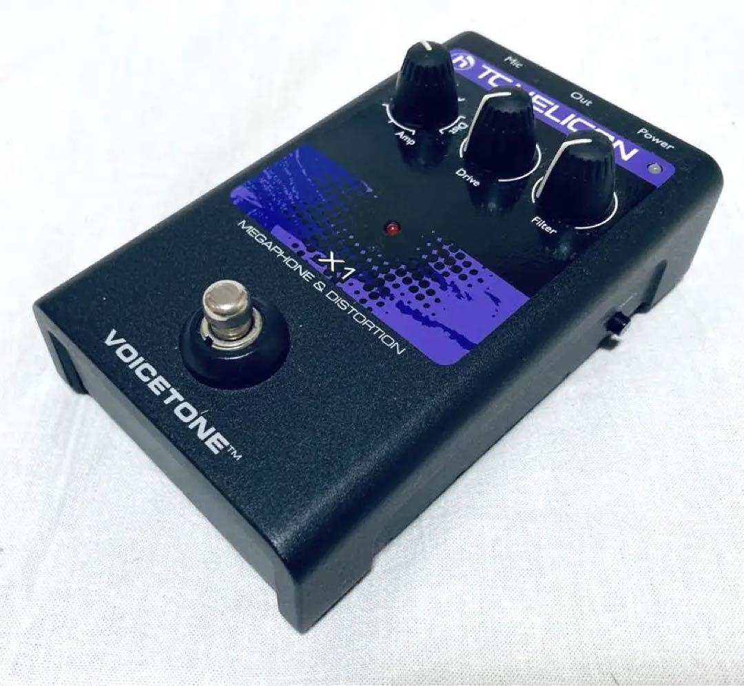 新品同等 TC HELICON X1 ボーカル エフェクター voicetone