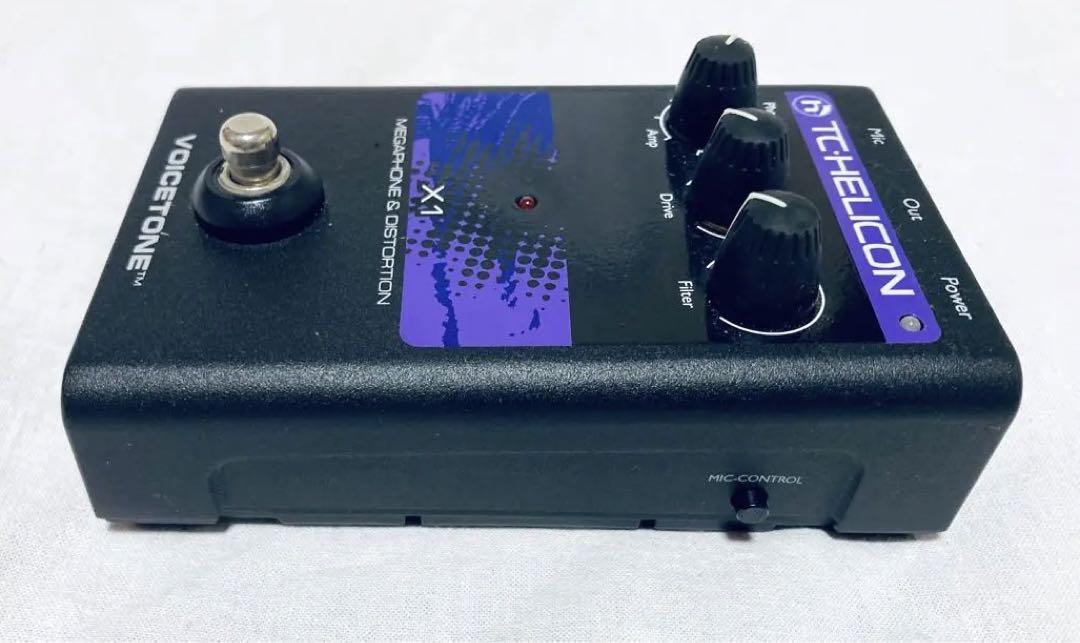 新品同等 TC HELICON X1 ボーカル エフェクター voicetone