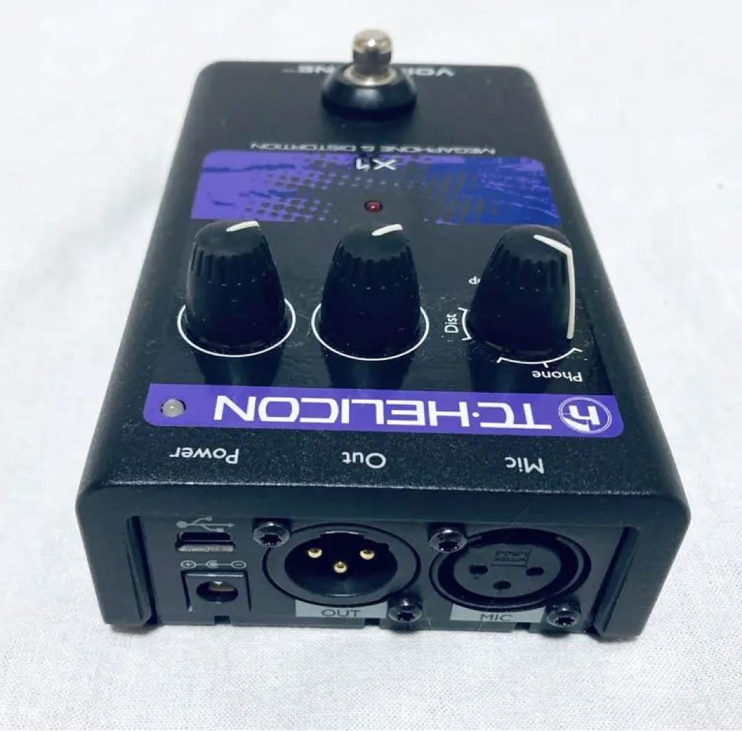 新品同等 TC HELICON X1 ボーカル エフェクター voicetone
