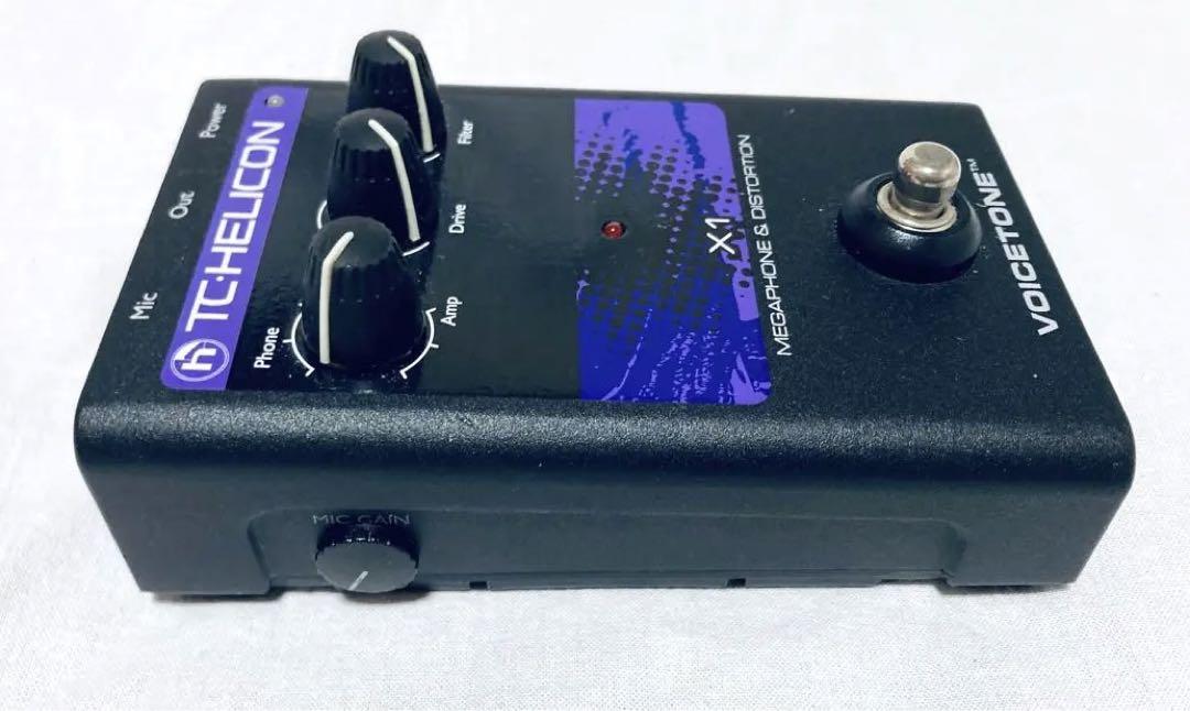 新品同等 TC HELICON X1 ボーカル エフェクター voicetone