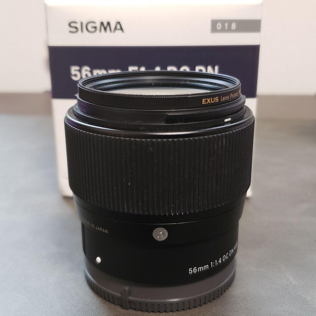NEW格安 SIGMA 56mm F1.4 DC DN Sony Eマウント フードなし O6ro5-m42810261795 豊富な高品質