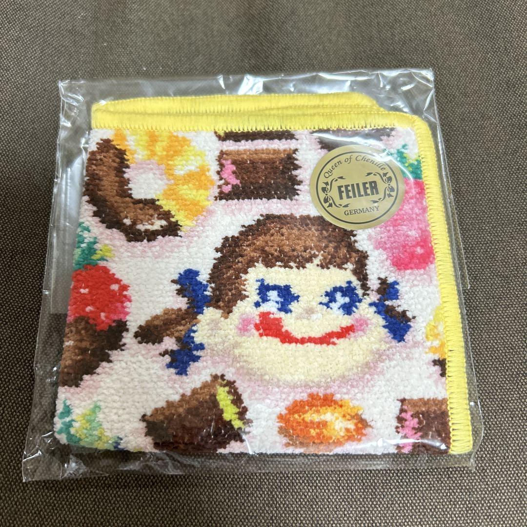 ラブラリーペコちゃんハンカチ
