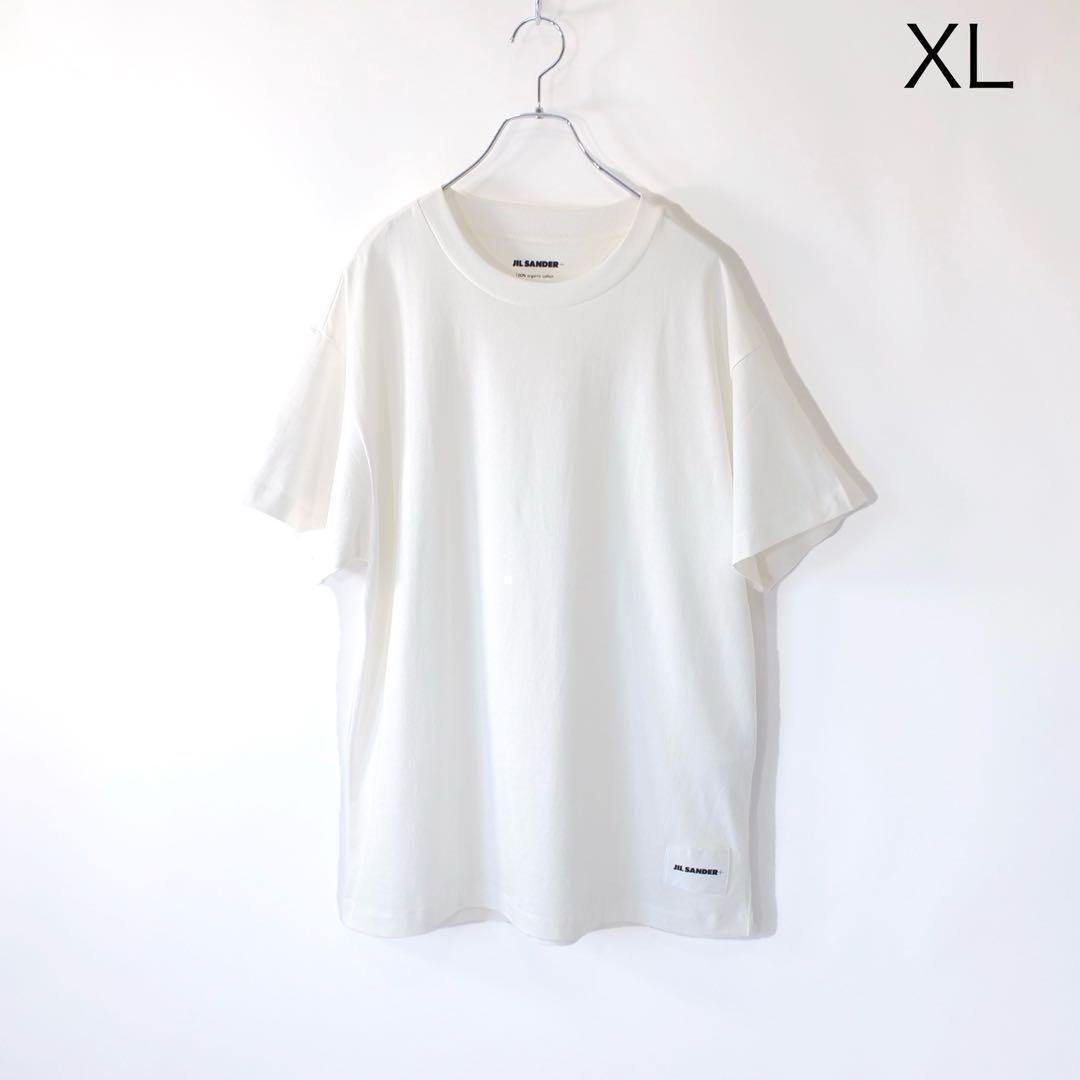 新品正規品 23aw Jil Sander+ 3パック Tシャツ ホワイト XL