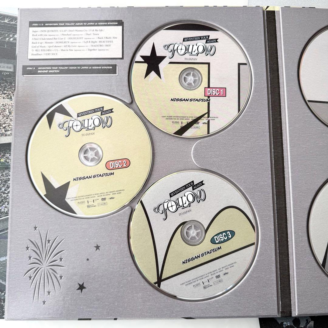 SEVENTEEN FOLLOW AGAIN JAPAN 日本 DVD セット