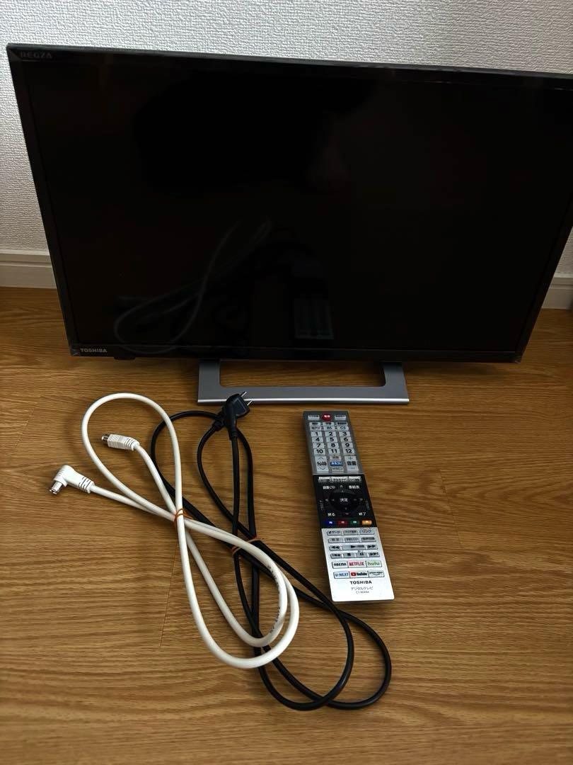 東芝 24V型 液晶テレビ 24V34 REGZAスマートテレビ 動画アプリ