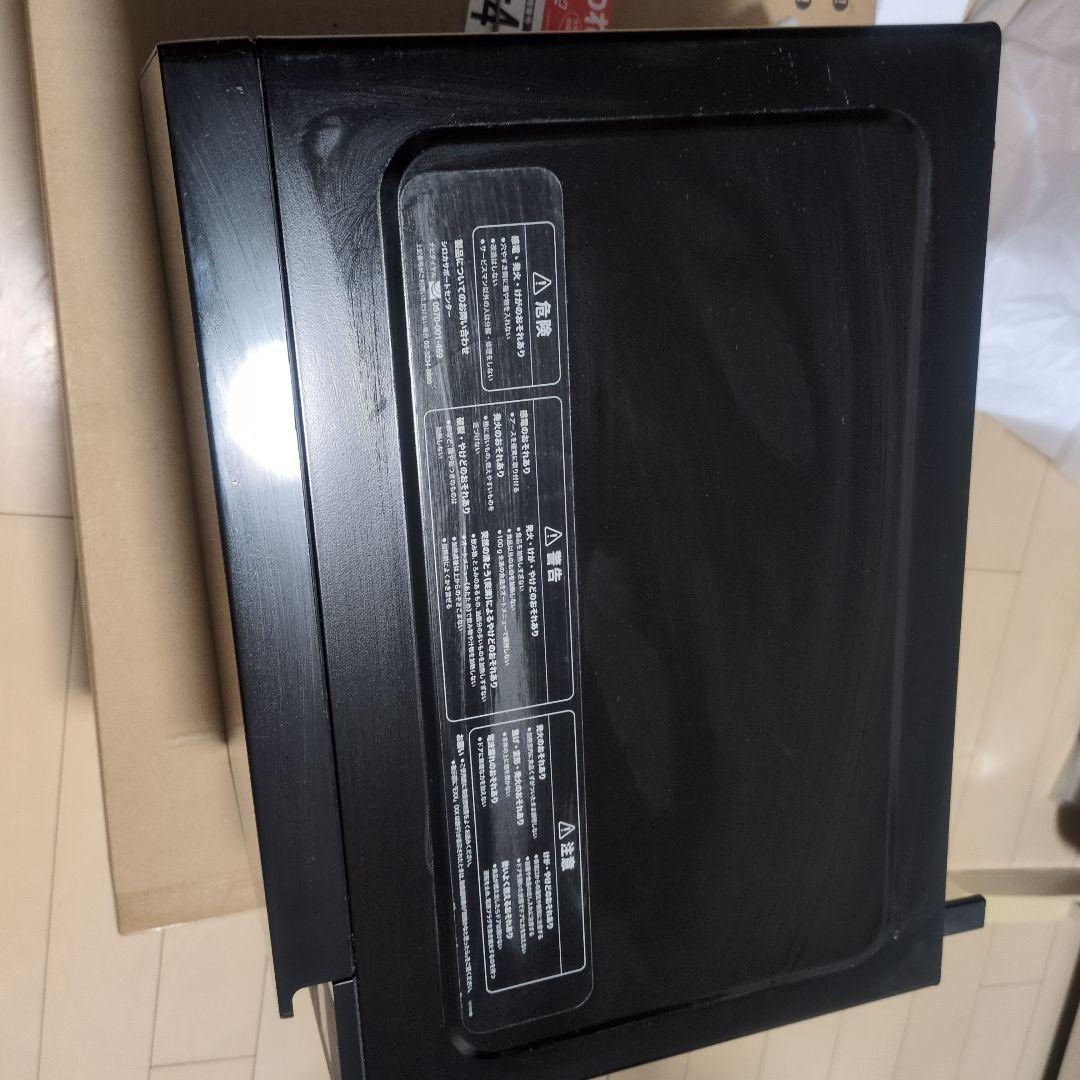 シロカ。（SX18D132）2021年製 ブラック単機能電子レンジ