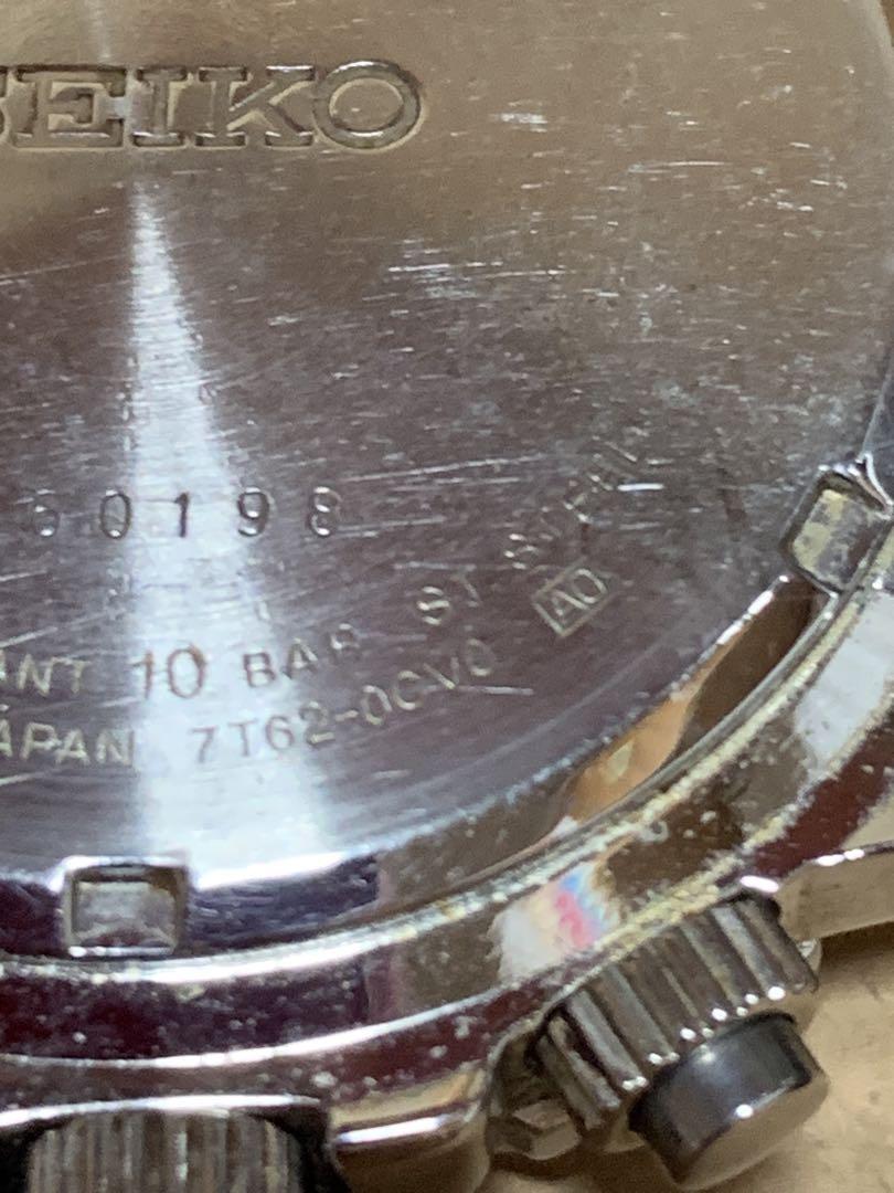SEIKO セイコー ダイバー ALARM デイト 黒文字盤 クロノウォッチ
