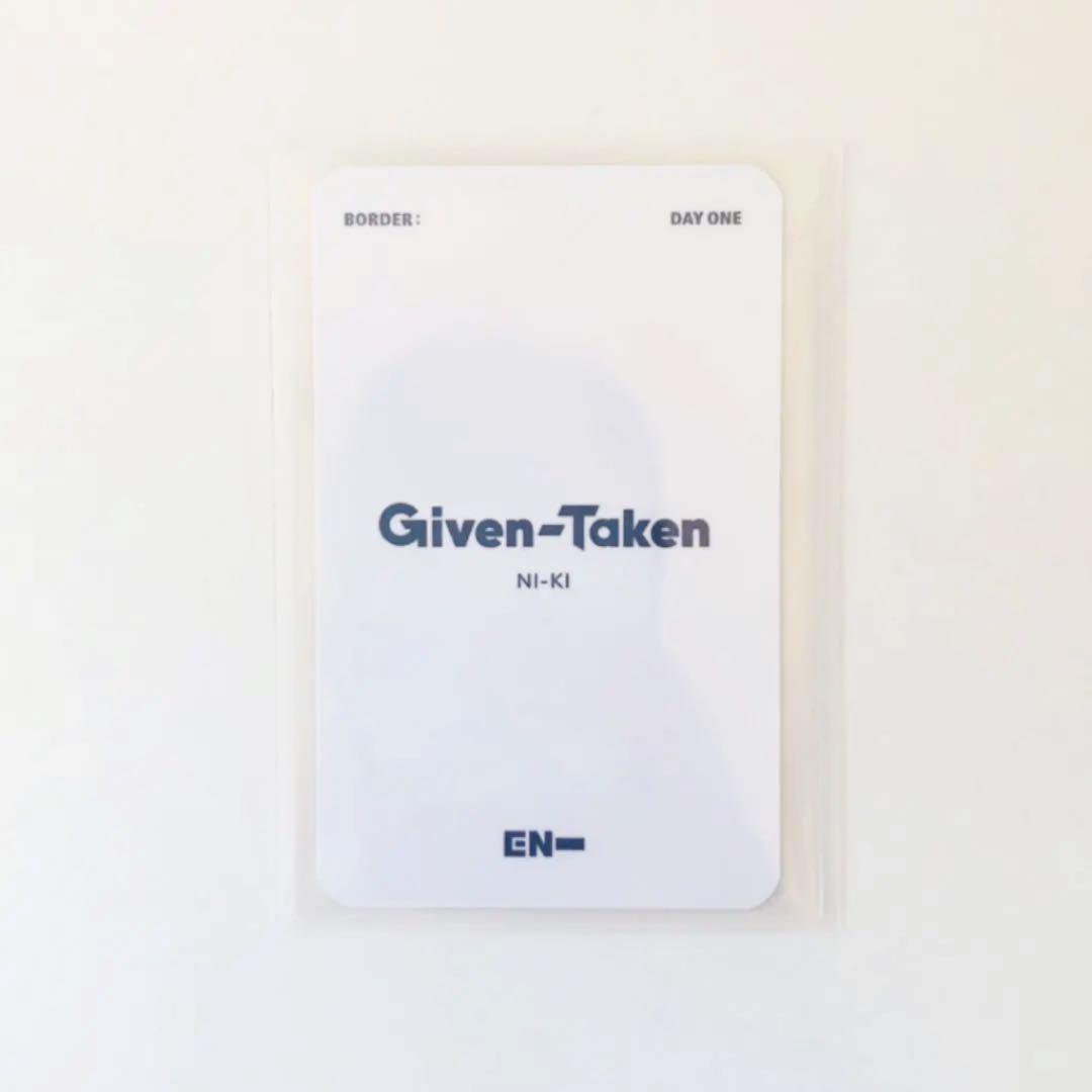 ホワイト系2021年最新入荷 ENHYPEN BORDER:DAY ONE 公開放送 ニキ トレカ K-POP/アジア CDホワイト系¥35,