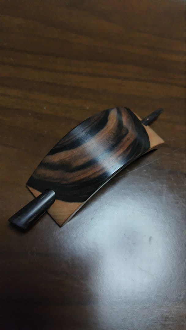 黒檀　かんざし　髪留め　髪飾り　バレッタ