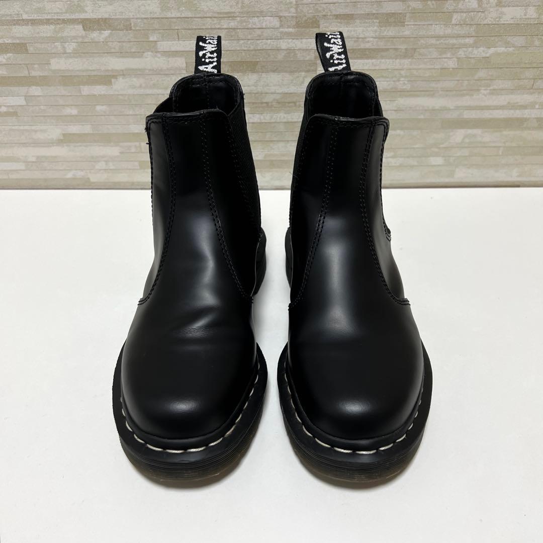 ドクターマーチン 2976 ホワイトステッチ チェルシーブーツ UK4 ドクターマーチン 2976 ホワイトステッチ チェルシーブーツ UK4