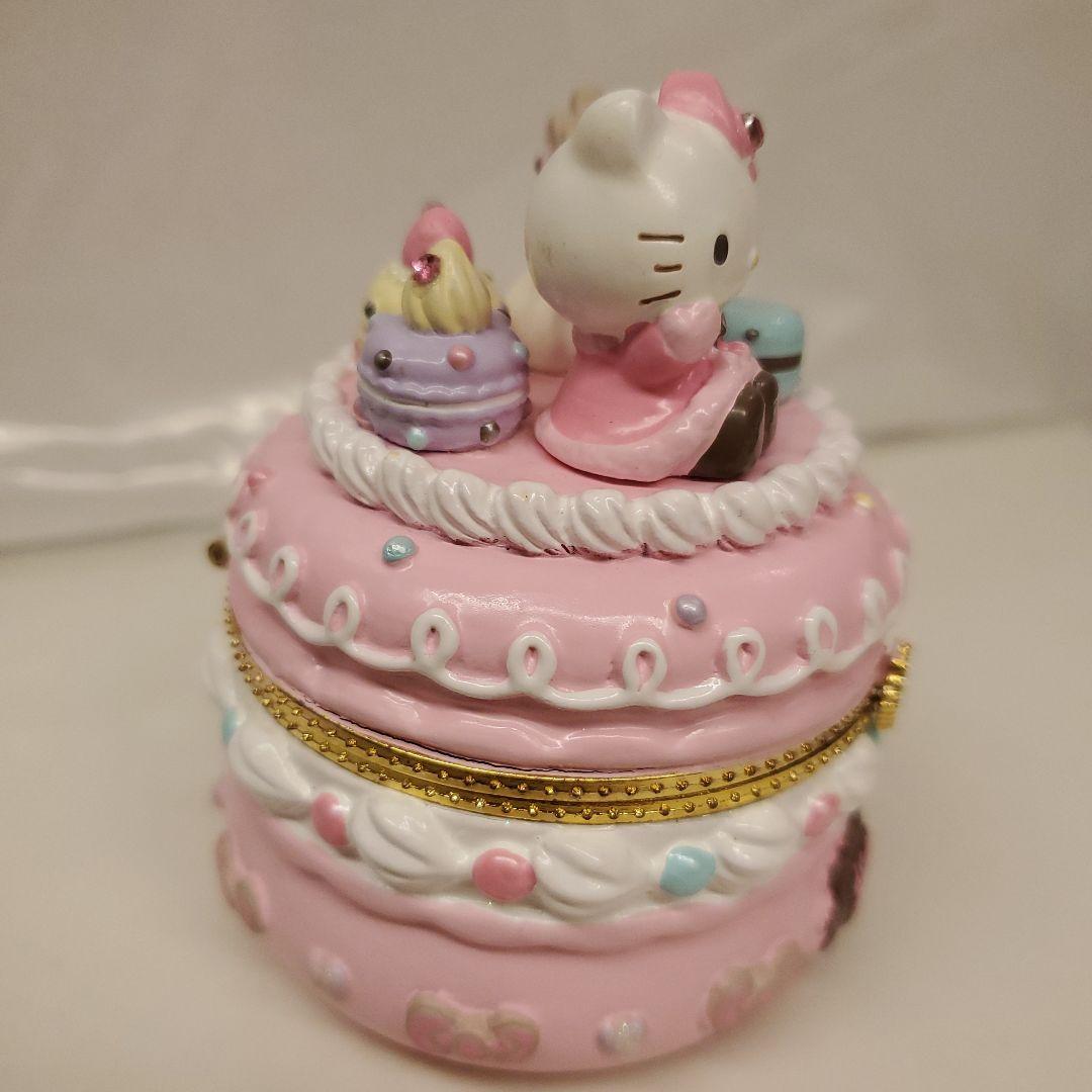 ハローキティ小物入れ　マカロン　陶器　超美品　レア商品