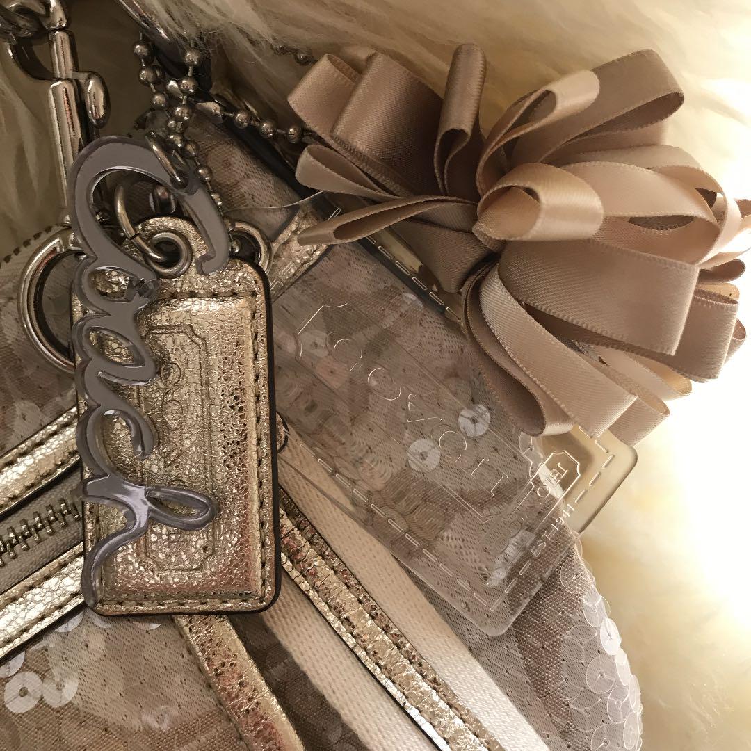 COACH コーチ ★キラキラ ショルダーバッグ