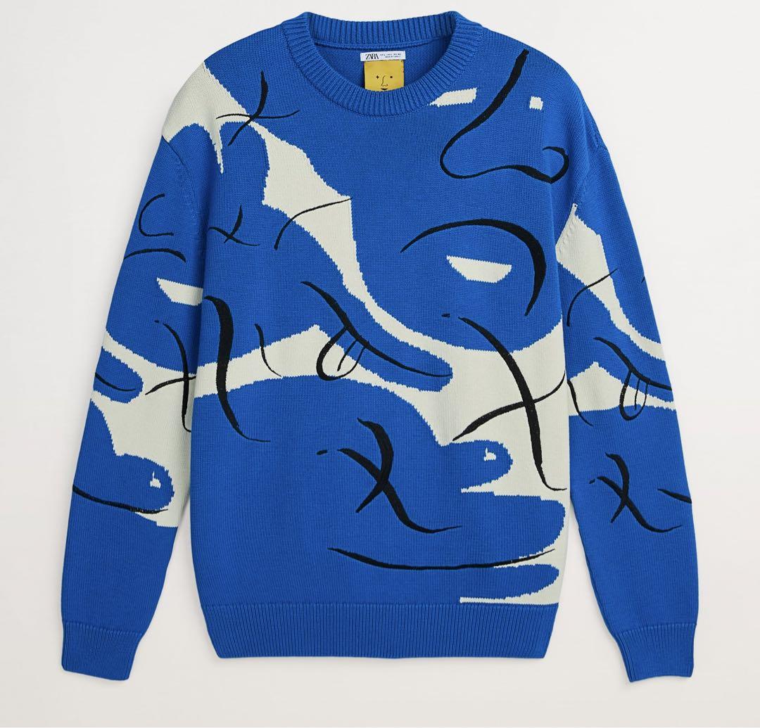 ZARA ハイメ・アジョン コラボ ジャカード セーター