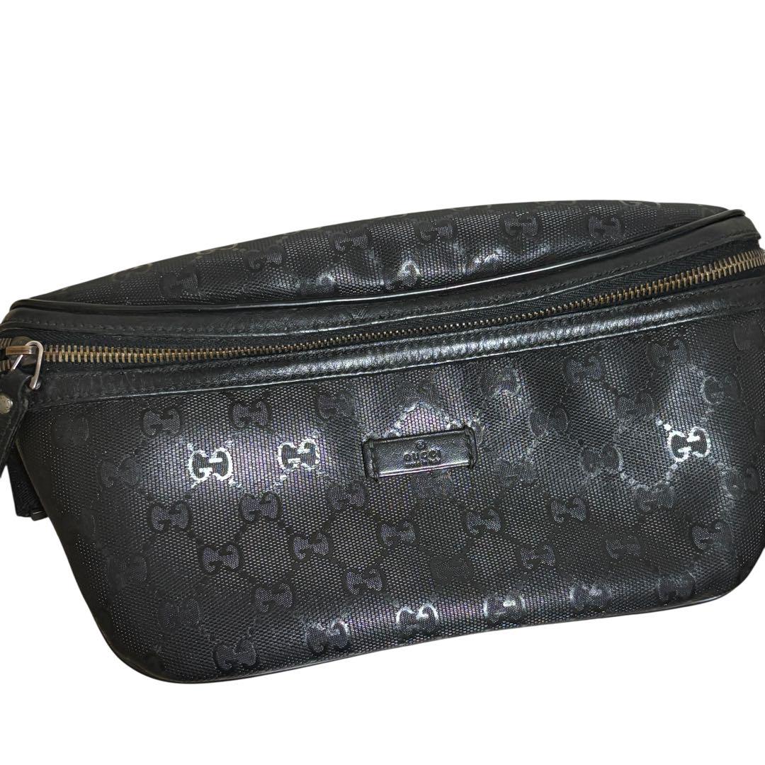 GUCCI グッチ インプリメ ウエストバッグ GUCCI グッチ GGインプリメ ウエストバッグ ボディバッグ - メルカリ
