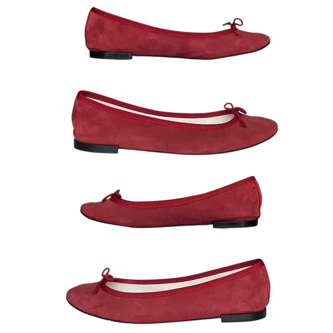 【ミンクさん専用】repetto 38 サンドリオン スエード バレエシューズ