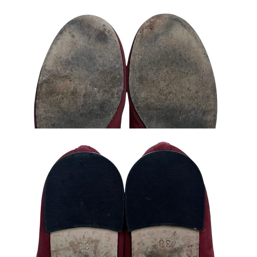 【ミンクさん専用】repetto 38 サンドリオン スエード バレエシューズ