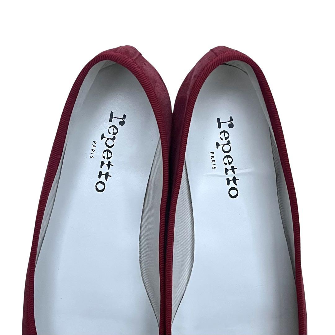 【ミンクさん専用】repetto 38 サンドリオン スエード バレエシューズ