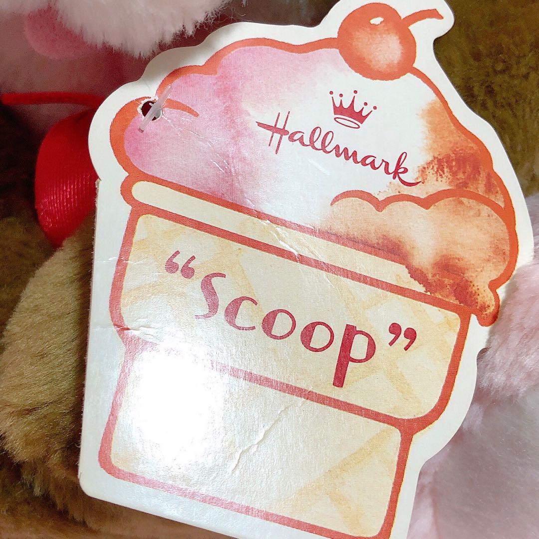 ホットなアイテム、ホットな節約 Hallmark スクープスベア ぬいぐるみ アイスクリームベア ぬいぐるみ