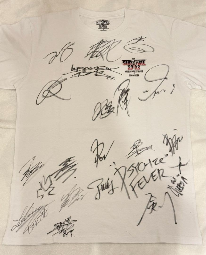 THE SURVIVAL 2022 サイン入り Tシャツ