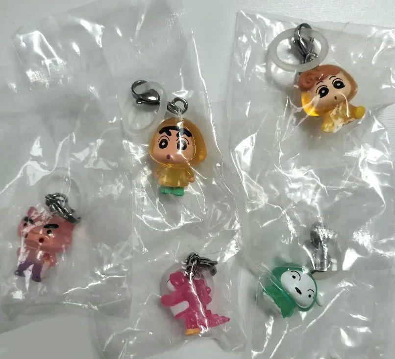 クレヨンしんちゃん　めじるしアクセサリー　全５種　コンプリート