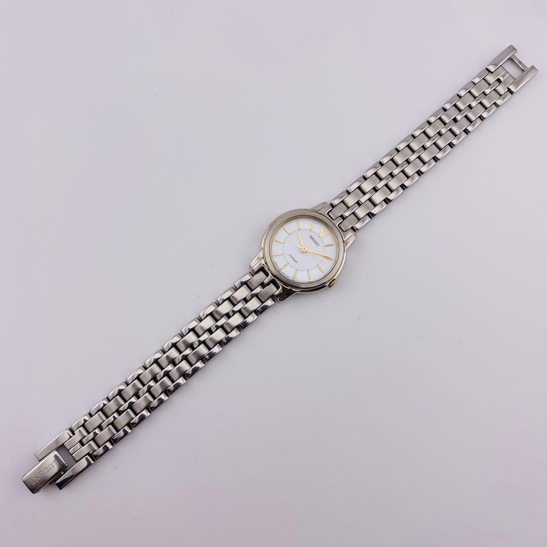美品/新品電池】 SEIKO オクタゴン レディース 腕時計 ローマン