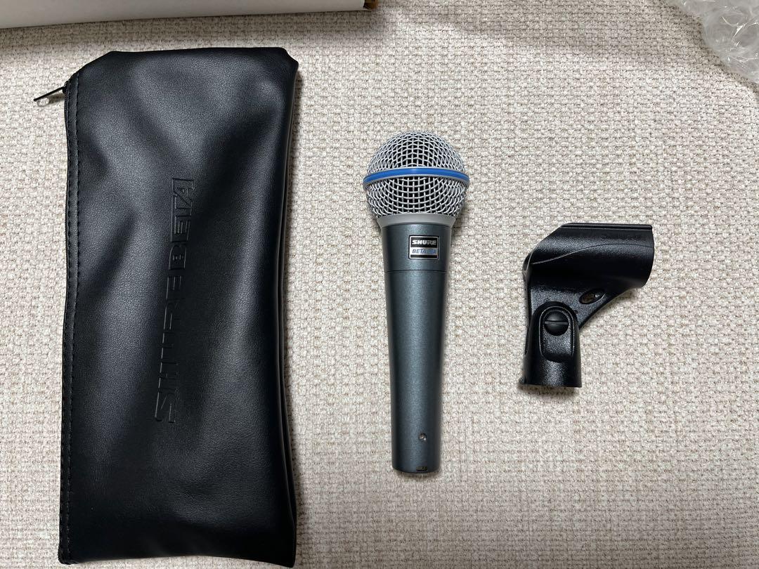 【値下げしました】【ほぼ新品】SHURE BETA58A ダイナミックマイク